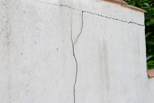 Foundation Crack Patching in Granger